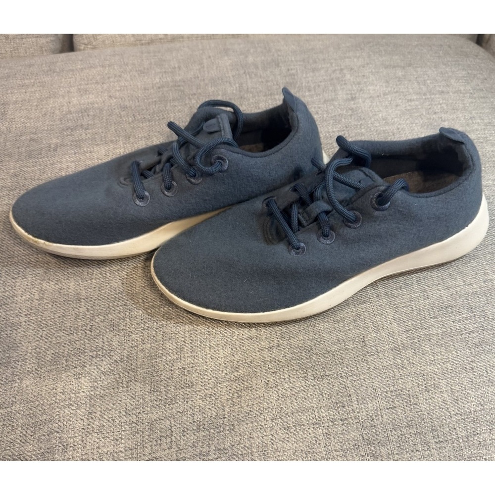 Allbirds Wool Runners Women's 9 Blue Merino Wool Sneakers Running Shoes